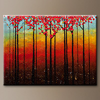 Abstract Art Painting - High Road - Art Canvas