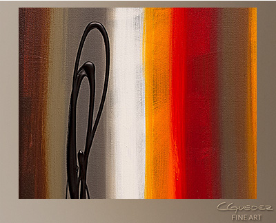 Colorful Abstract Painting - Juxtaposition - Acrylic Abstract Paintings