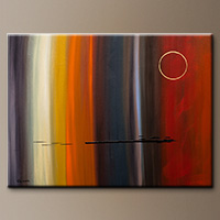 Abstract Art Painting - Matter of Time - Contemporary Art