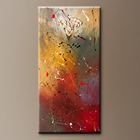 Original Canvas Art Painting - Morning Light - Large Abstract