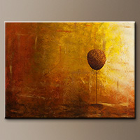 Abstract Art Painting Otoño - Wall Art