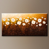 Abstract Painting on Canvas - The Beauty of Nature - Large Abstract