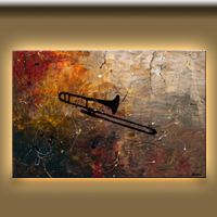 Abstract Trombone