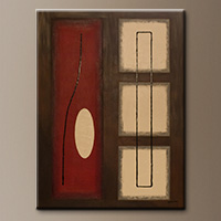 Vintage-Symbols Art Gallery-Abstract Art Paintings Image - Wall Art