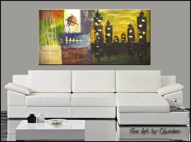 Momento-Modern Contemporary Abstract Art Painting Image