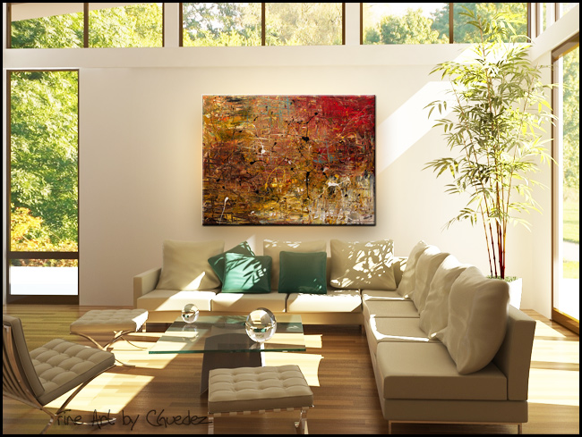 Mother Lode-Modern Contemporary Abstract Art Painting Image