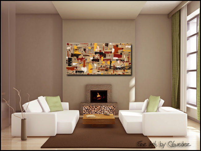 Sense of Harmony-Modern Contemporary Abstract Art Painting Image