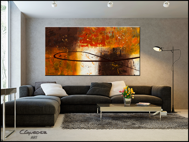 Travel Story-Modern Contemporary Abstract Art Painting Image