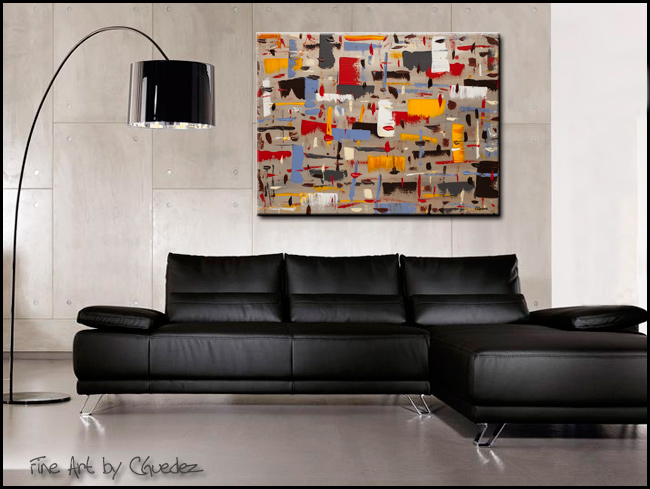 World of Possibilities-Modern Contemporary Abstract Art Painting Image