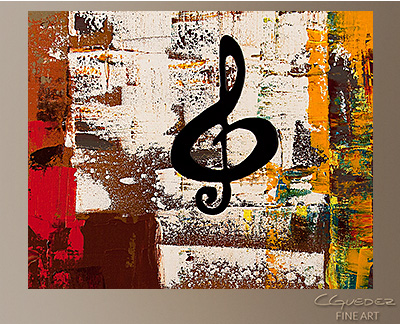 Abstract Art Paintings for Sale - Music World Tour - Music Art - Jazz ...